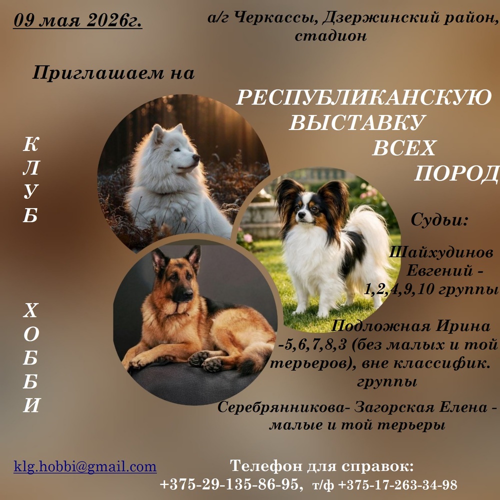 Республиканская выставка всех пород