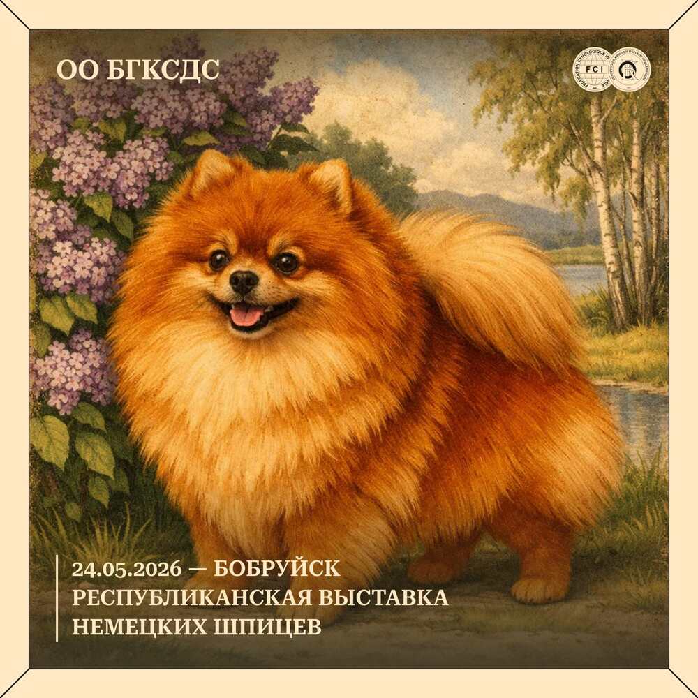 Республиканская выставка немецких шпицев